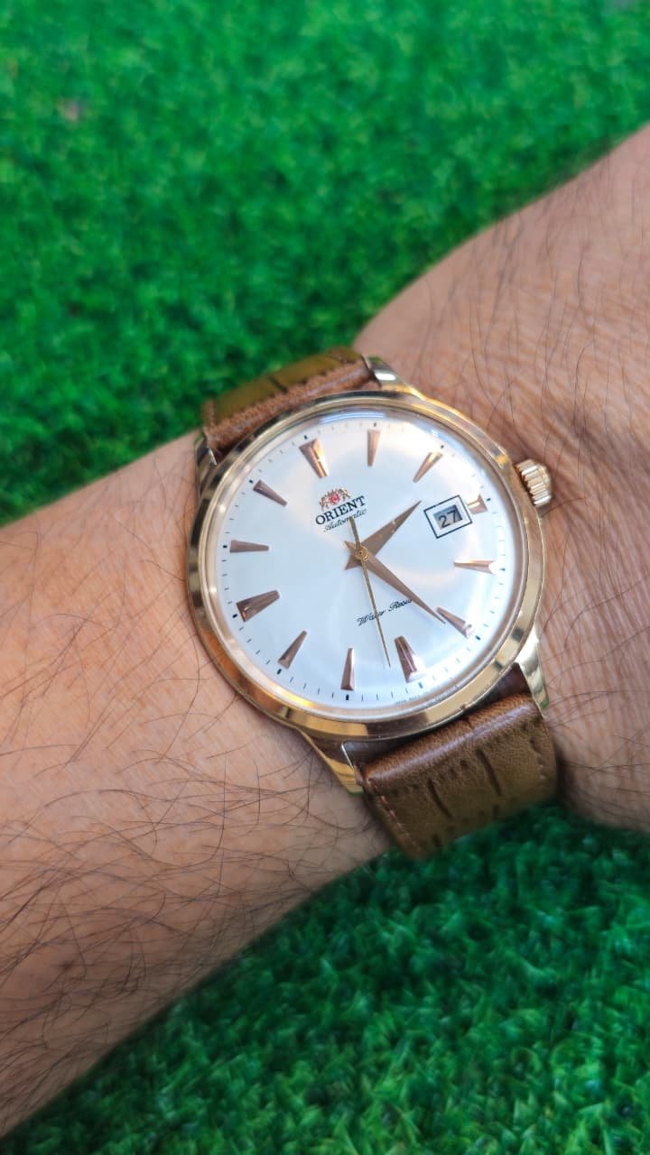 WhatsApp Image 2026-06-17 at 10.15.44 AM (3) ⏳ The Timeless Classic: Orient Bambino Gen 1 (Ref. ER24-D2-A- CS) Japan made Men's watch (Used ) - Image 2
