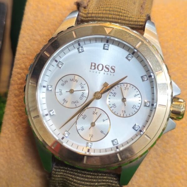 Boss chronograph Quartz Movement Japan made Unisex Watch (Used)
