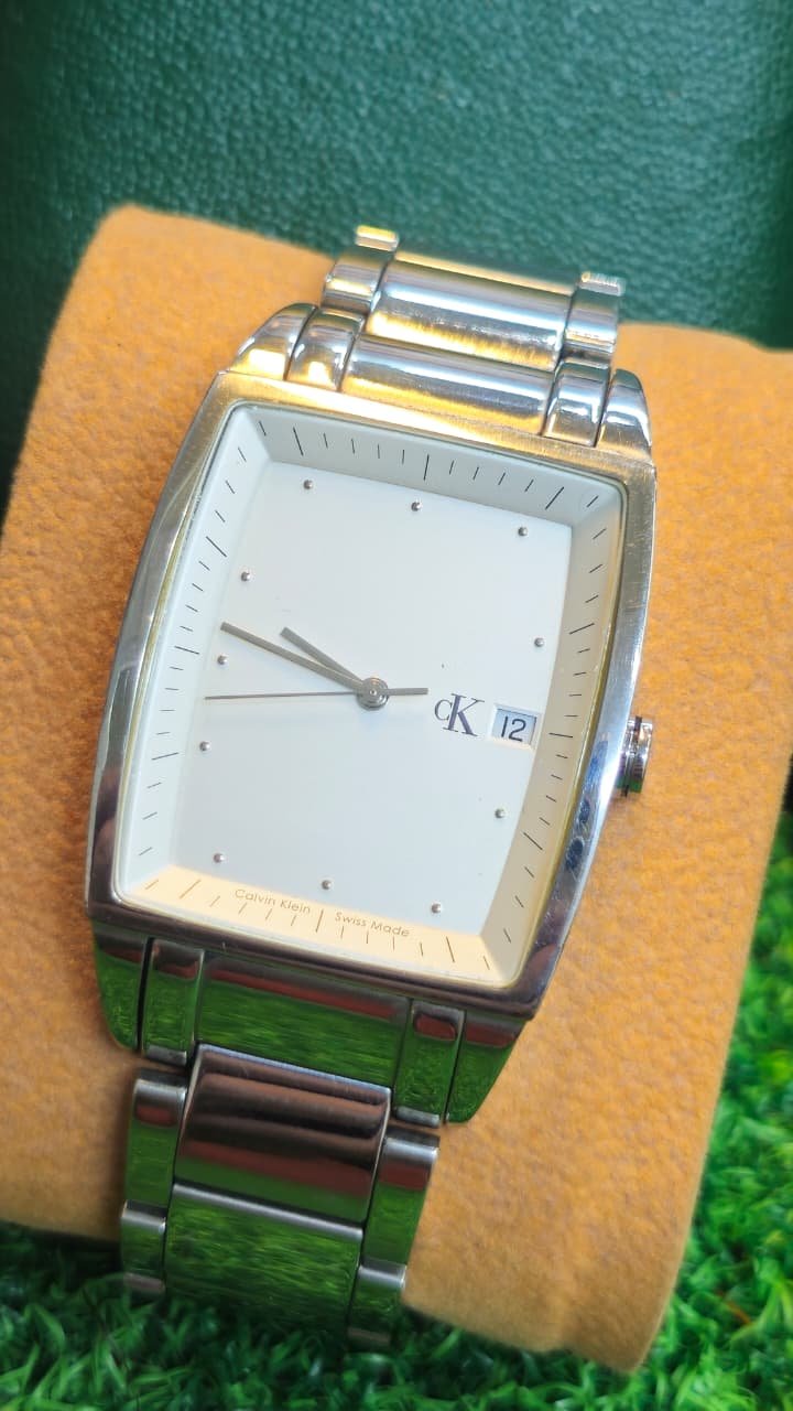 WhatsApp Image 2026-07-07 at 4.01.22 PM Calvin Klein Quartz movement Switzerland 🇨🇠made Men's watch (Used) - Image 1