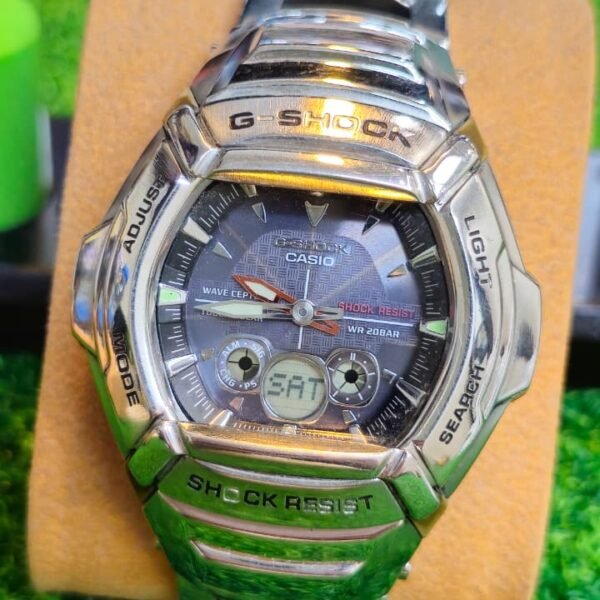 Casio G-Shock GW 1400D  Wave Ceptor — Full Metal Ana-Digi, Shock Resist WR 20BAR Thailand 🇹🇭 Made (Used)