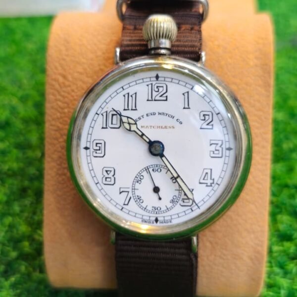 Vintage West End Watch Co. "Matchless" — Vintage Trench Watch Conversion, Swiss Made (Used)