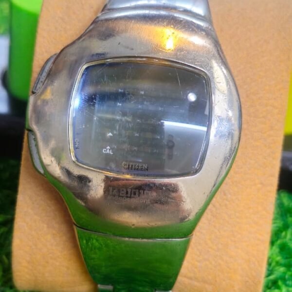 ULTRA RARE & VINTAGE CITIZEN INDEPENDENT LCD DIGITAL WATCH — Multi-Function (Used)