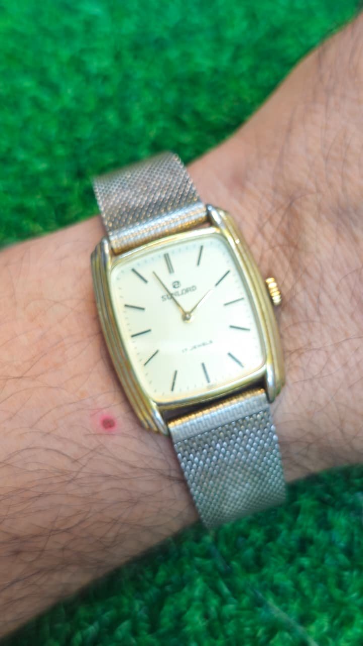 WhatsApp Image 2026-07-08 at 6.19.22 PM (2) Vintage SUNLORD 17 JEWELS β Mechanical Hand-Wind Watch, Ref. 6524A for Men's (Used) - Image 2
