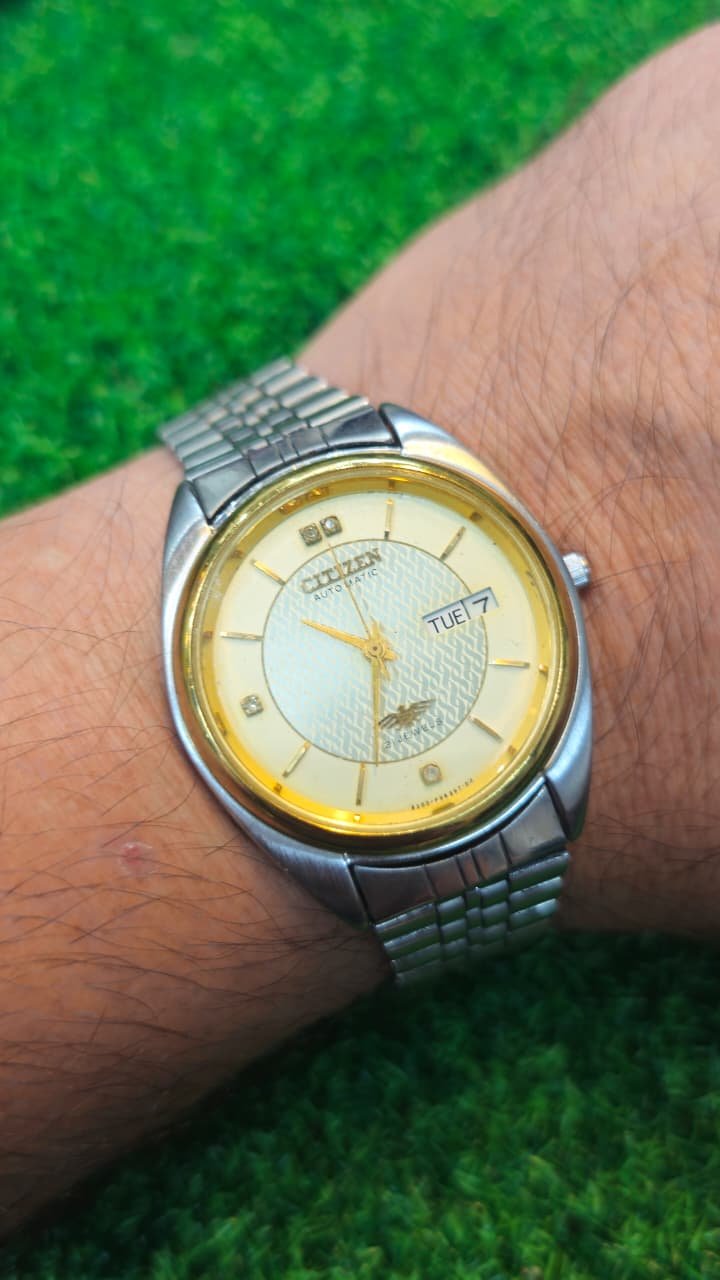 WhatsApp Image 2026-07-18 at 1.52.07 PM **Vintage Citizen Automatic "Eagle" — 21 Jewels, Day-Date, Japan Made Men's watch (Used) - Image 2