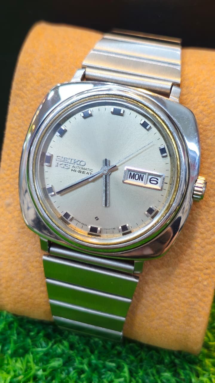 WhatsApp Image 2026-07-20 at 5.07.57 PM Vintage 1968 King Seiko Hi-Beat Automatic — Ref. 5626-7010, Day-Date, Case-Back Verified Japan Made Men's watch (Used) - Image 1
