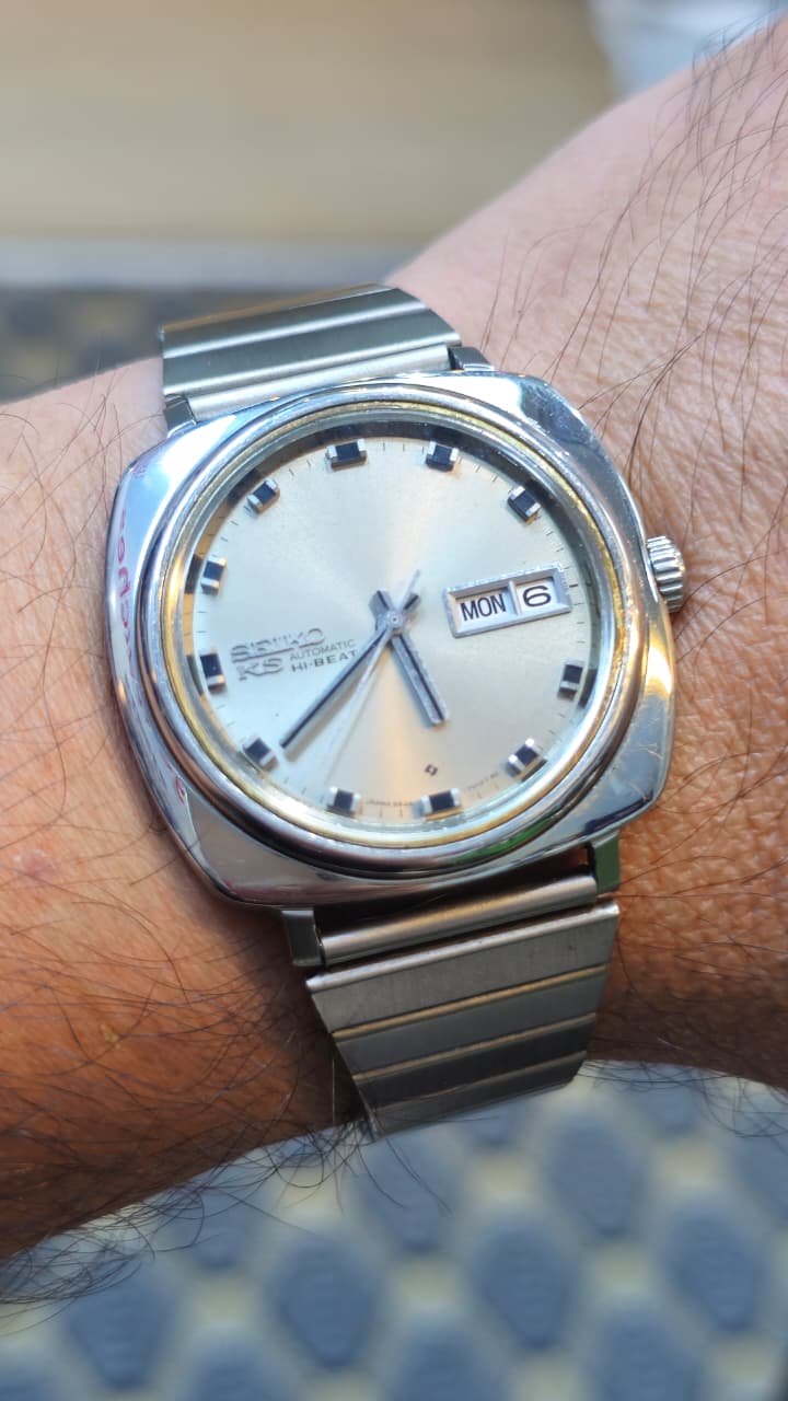WhatsApp Image 2026-07-20 at 5.07.58 PM Vintage 1968 King Seiko Hi-Beat Automatic — Ref. 5626-7010, Day-Date, Case-Back Verified Japan Made Men's watch (Used) - Image 2