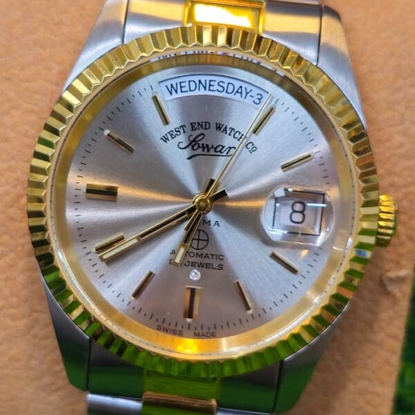 West End Watch President Style Automatic 2836-2 caliber 25-Jewels Switzerland 🇨🇭 made Men's watch (Used)