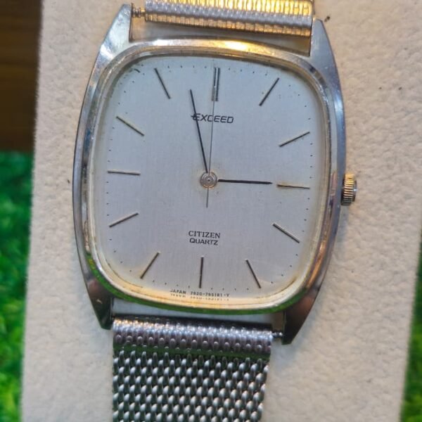 ✨ Vintage Citizen Exceed Quartz Men's Watch – Japan 🇯🇵 (Pre-Owned)