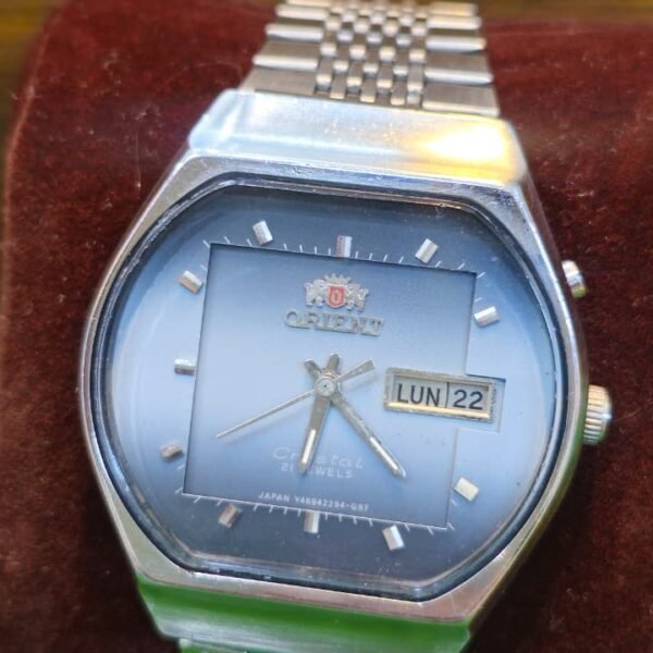 Vintage 🇯🇵 ORIENT Crystal Automatic Day-Date 21 Jewels – Vintage Japan Made(Used)