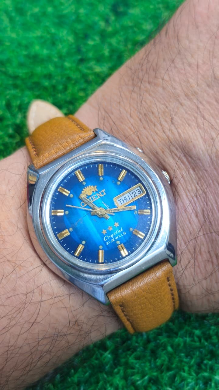 WhatsApp Image 2026-08-06 at 12.24.56 PM (2) Vintage 🇯🇵 Orient Crystal Automatic 21 Jewels Men's Watch(Used) - Image 2