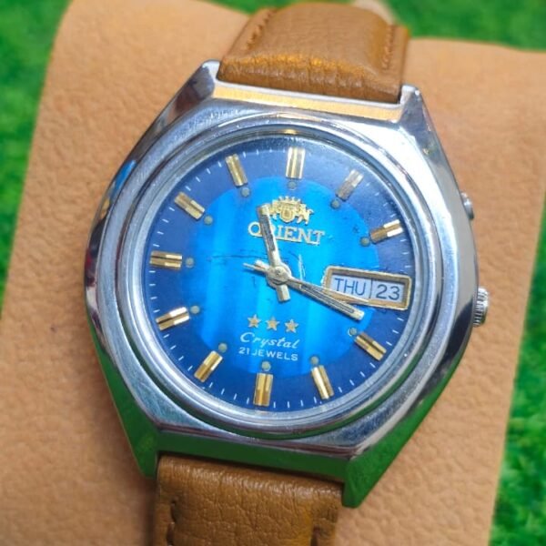 Vintage 🇯🇵 Orient Crystal Automatic 21 Jewels Men's Watch(Used)