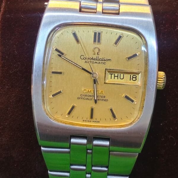 ✨ Vintage Omega Constellation Automatic Chronometer Day-Date Men's Watch – Switzerland 🇨🇭 (Pre-Owned)