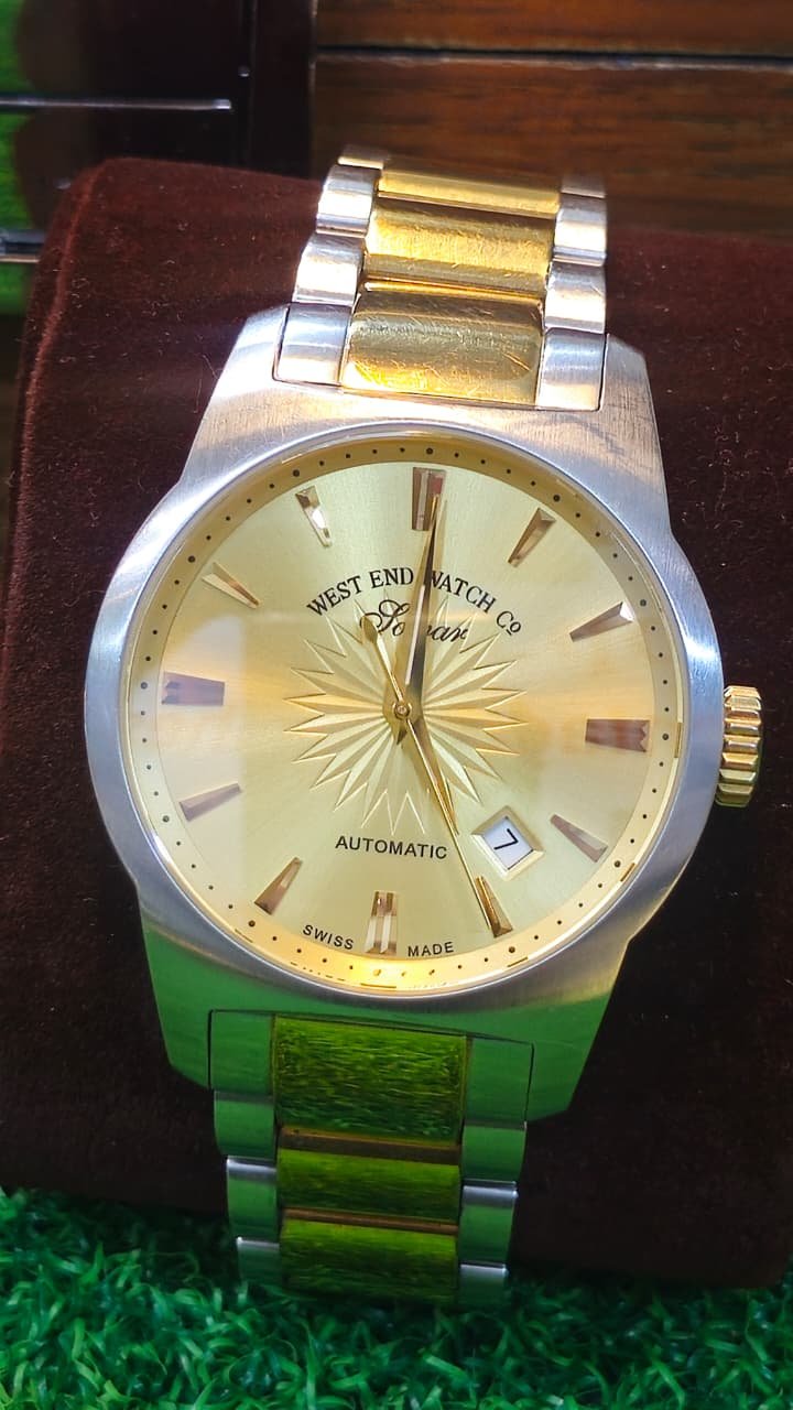 WhatsApp Image 2026-08-06 at 4.41.23 PM ✨ Vintage West End Watch Co. Sowar Automatic Men's Watch – Swiss Made 🇨🇭 (Pre-Owned) - Image 1