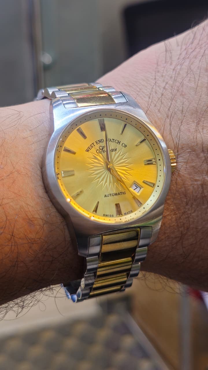WhatsApp Image 2026-08-06 at 4.41.24 PM (1) ✨ Vintage West End Watch Co. Sowar Automatic Men's Watch – Swiss Made 🇨🇭 (Pre-Owned) - Image 2