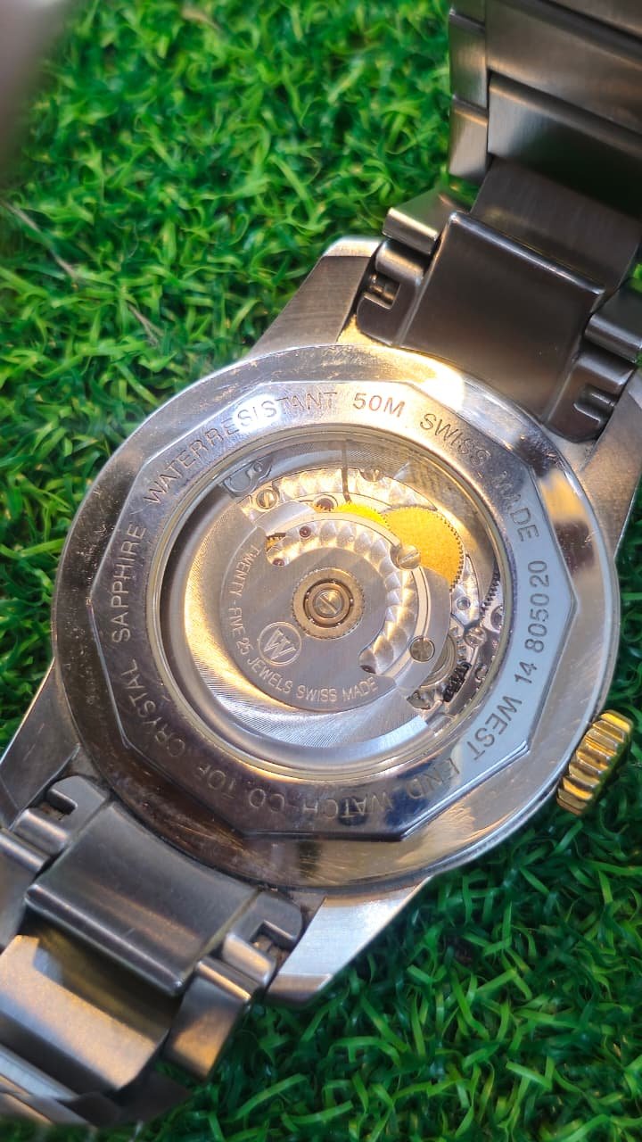 WhatsApp Image 2026-08-06 at 4.41.24 PM ✨ Vintage West End Watch Co. Sowar Automatic Men's Watch – Swiss Made 🇨🇭 (Pre-Owned) - Image 4