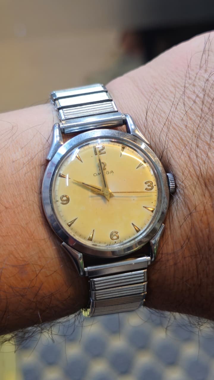 WhatsApp Image 2026-08-06 at 4.55.08 PM (2) ✨ Vintage 1950s Omega Hand-Winding 17-Jewels Men's Watch – Switzerland 🇨🇭 (Pre-Owned) - Image 2