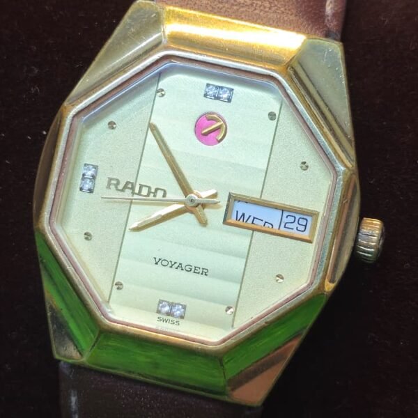 ✨ Vintage Rado Voyager Automatic 2878 caliber 25-Jewels Watch – Switzerland 🇨🇭 (Pre-Owned)
