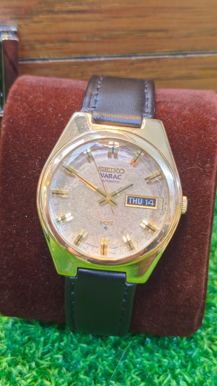 WhatsApp Image 2026-08-06 at 7.50.27 PM ✨ Vintage 1970s King Seiko Vanac KS Automatic 25-Jewels Men's Watch – Japan 🇯🇵 (Used) - Image 1