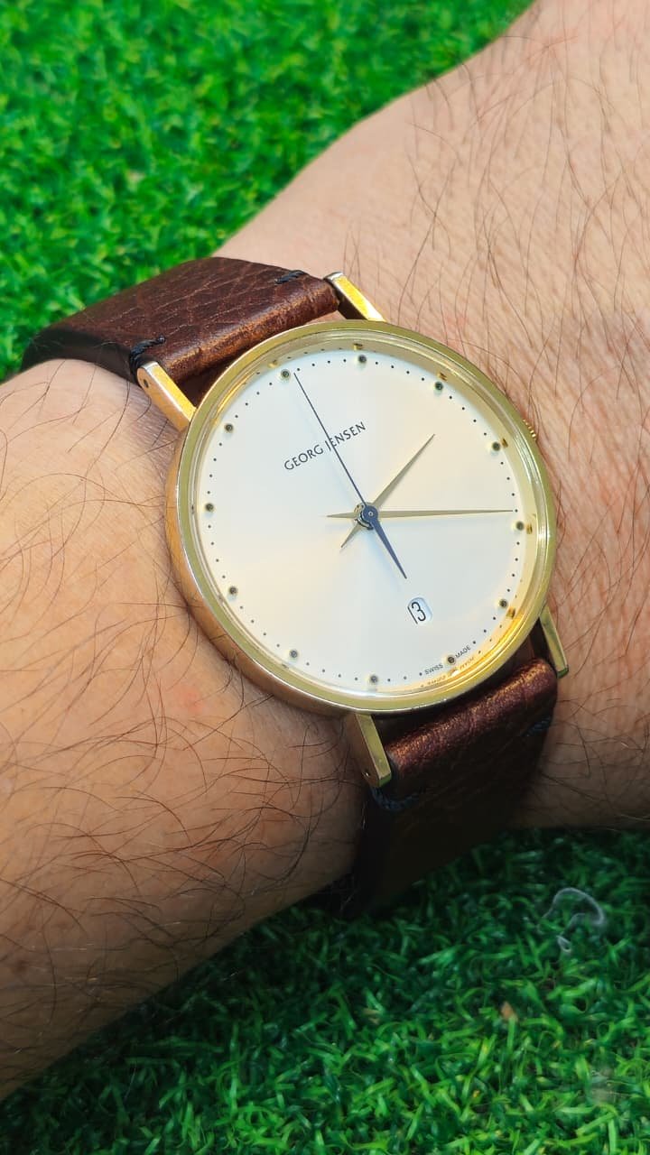 WhatsApp Image 2026-08-13 at 2.59.42 PM (2) ⌚ GEORG JENSEN HENNING KOPPEL – SWISS MADE QUARTZ – REF. 8418 (Used) - Image 2
