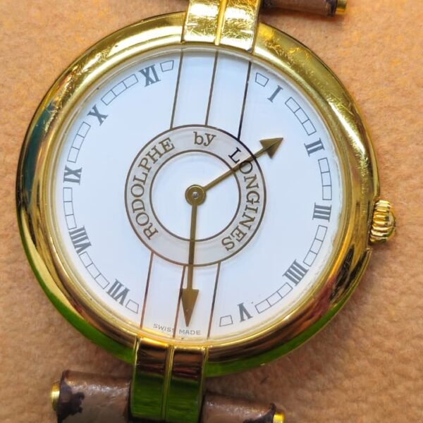 ⌚ RODOLPHE BY LONGINES – SWISS QUARTZ VINTAGE DRESS WATCH 🇨🇭 FOR LADIES (Used)