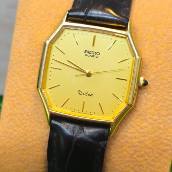 ⌚ SEIKO DOLCE – VINTAGE JAPAN QUARTZ – CAL. 6030A – REF. 6030-5560 (Used)