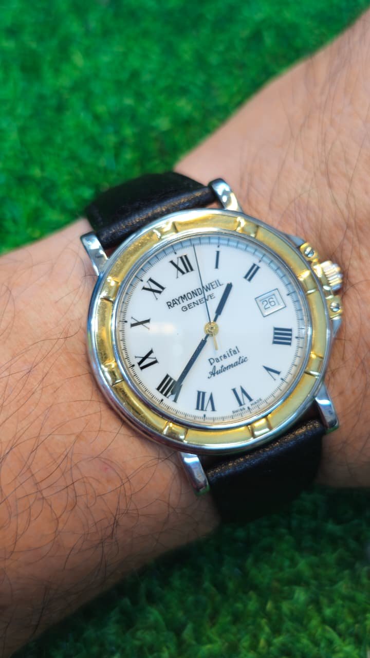 WhatsApp Image 2026-08-13 at 4.37.16 PM (3) ⌚ RAYMOND WEIL PARSIFAL – SWISS AUTOMATIC – TWO-TONE – SAPPHIRE CRYSTAL (Used) - Image 2