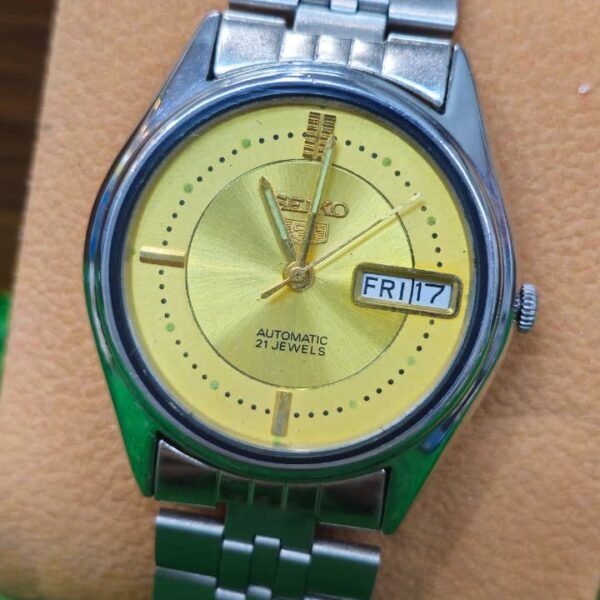 Vintage ⌚ SEIKO 5 AUTOMATIC – 21 JEWELS – REF. 6309-6240 (Used)