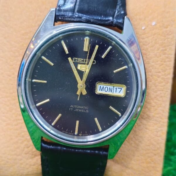 ⌚ SEIKO 5 AUTOMATIC – 17 JEWELS – REF. 6309-8540 (Vintage Pre-Owned)