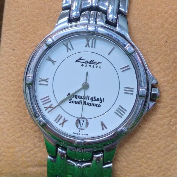 ⌚ KOLBER GENÈVE SAUDI ARAMCO – SWISS QUARTZ – REF. K422 (Pre-Owned)