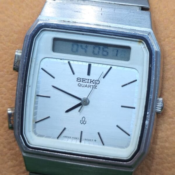 ⌚ SEIKO QUARTZ DIGITAL-ANALOG – H357-500A (Vintage)