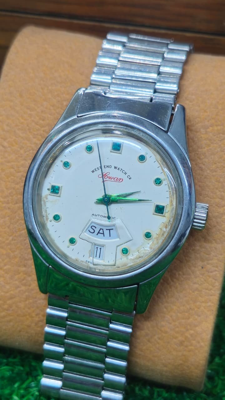 WhatsApp Image 2026-08-18 at 9.13.23 PM ⌚ WEST END WATCH CO. SOWAR – SWISS AUTOMATIC DAY-DATE (Vintage 1960s–1970s) - Image 1
