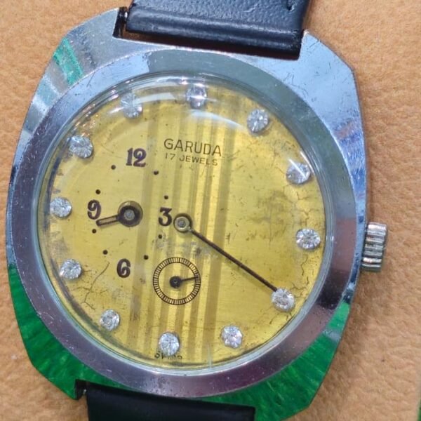 ⌚ GARUDA 17 JEWELS – SWISS HAND-WINDING – VINTAGE DRESS WATCH (Used)