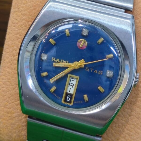 ⌚ RADO STAG – VINTAGE AUTOMATIC DAY-DATE – REF. 602.5390.4 (Pre-Owned)