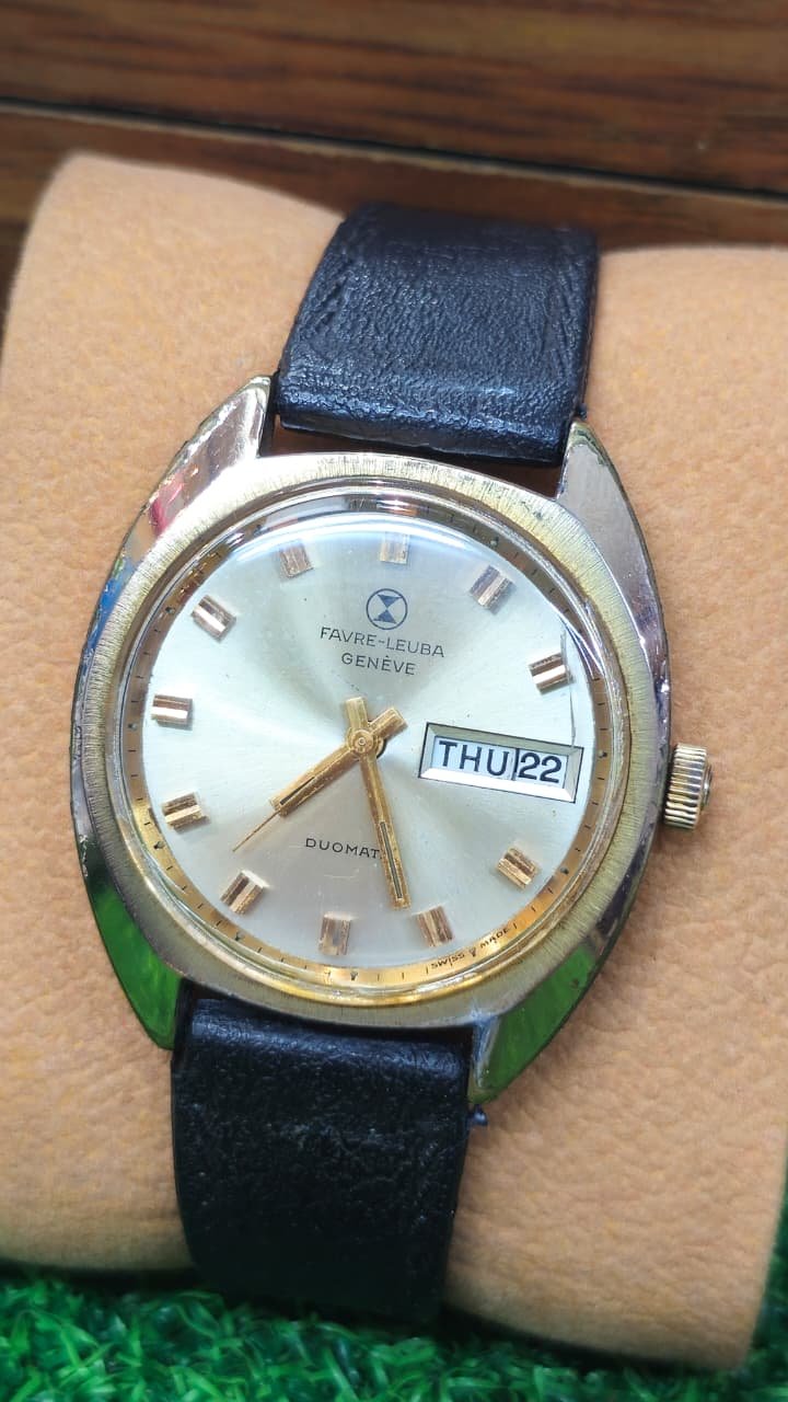 WhatsApp Image 2026-08-19 at 5.04.33 PM ⌚ FAVRE-LEUBA GENÈVE DUOMATIC – AUTOMATIC – DAY/DATE (Vintage) - Image 1