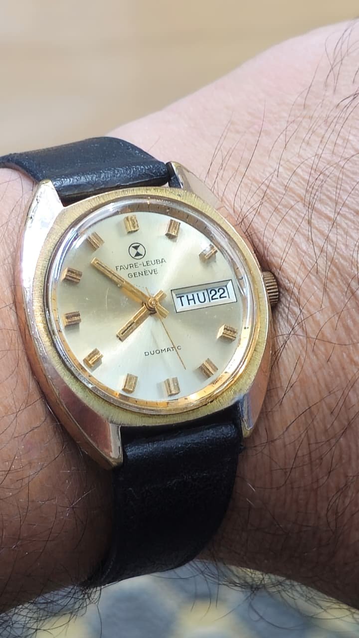 WhatsApp Image 2026-08-19 at 5.04.35 PM ⌚ FAVRE-LEUBA GENÈVE DUOMATIC – AUTOMATIC – DAY/DATE (Vintage) - Image 2