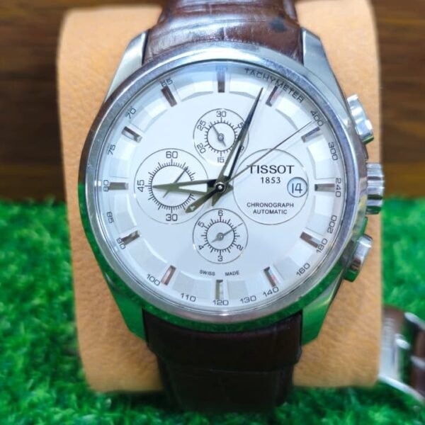 ⌚ TISSOT COUTURIER AUTOMATIC CHRONOGRAPH – REF. T035.627.16.031.00 Switzerland Made Men's Watch (Used)