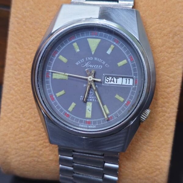 VINTAGE ⌚ WEST END WATCH CO. SOWAR PRIMA – ETA 2836 AUTOMATIC – REF. K4457 / 4219 – 21 JEWELS  (Pre-Owned)