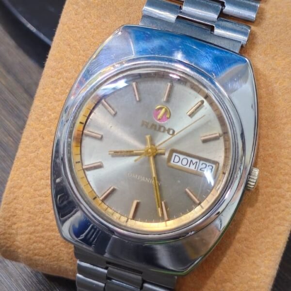 ⌚ RADO WATER-SEALED DAY-DATE – VINTAGE AUTOMATIC – 1970s
