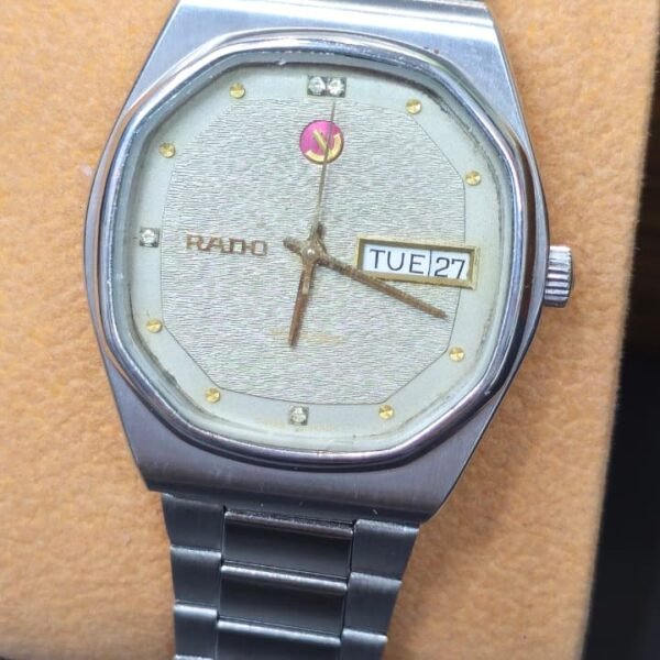 ⌚ RADO VINTAGE AUTOMATIC DAY-DATE – CAL. 2836 – 17 JEWELS – SWISS MADE (USED)