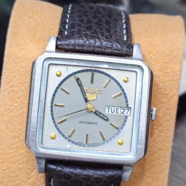 ⌚ SEIKO 5 AUTOMATIC – 6309-5410 – VINTAGE TV/SQUARE CASE(USED)