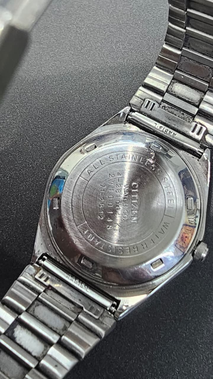 WhatsApp Image 2026-09-07 at 3.38.59 PM ⌚ VINTAGE CITIZEN AUTOMATIC – 21 JEWELS – BLUE DIAL – REF. 4-721261 Y(USED) - Image 4