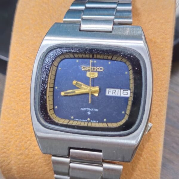 ⌚ VINTAGE SEIKO 5 – AUTOMATIC – CAL. 6309 – TV CASE – 17 JEWELS (USED)