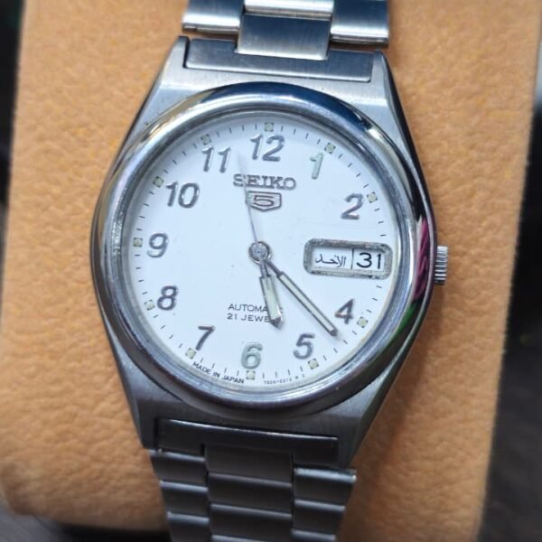⌚ SEIKO 5 VINTAGE AUTOMATIC – 21 JEWELS – REF. 7009-2000 (USED)